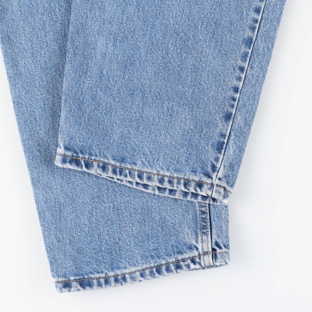 2000'S Levi's 550 Relaxed Fit Tapered Denim Pants, Men's Size 36 cotton Blue type light blue Vintage Second Hand