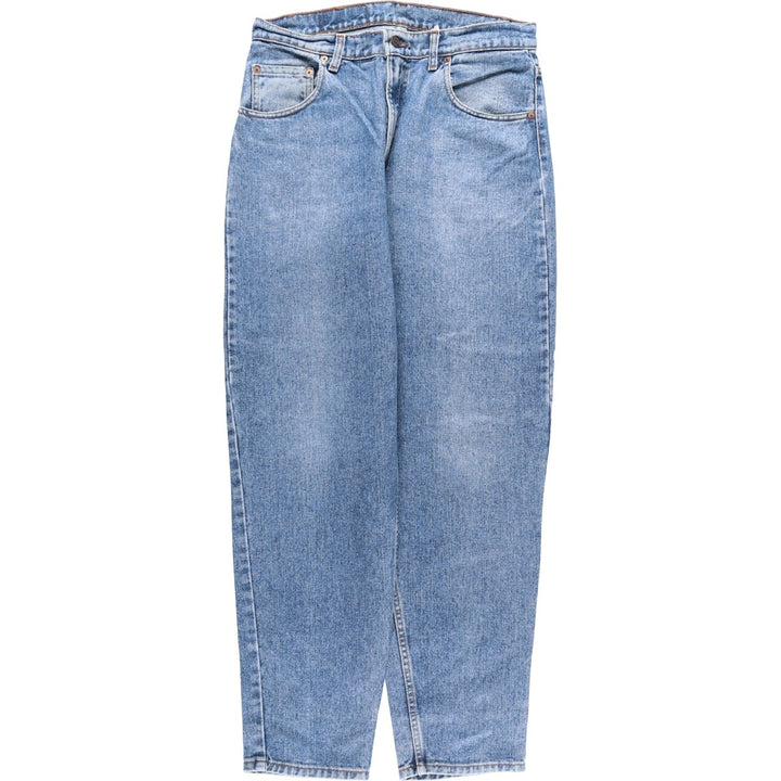 90'S Levi's 00560-4891 Tapered Denim Pants, Made in USA, Men's Size 34, Vintage Wide-leg Pants cotton blue type Vintage Second Hand