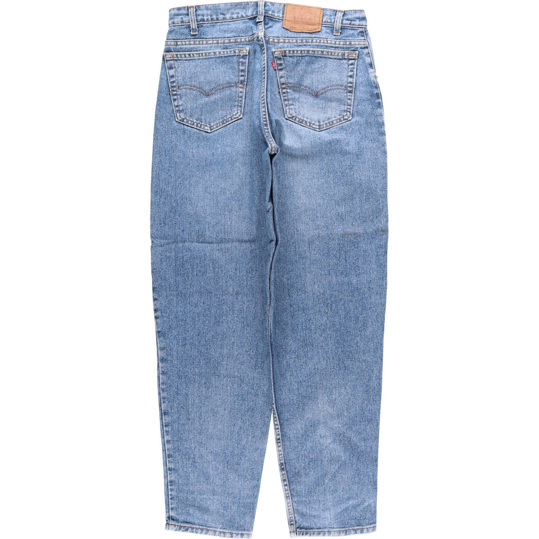 90'S Levi's 00560-4891 Tapered Denim Pants, Made in USA, Men's Size 34, Vintage Wide-leg Pants cotton blue type Vintage Second Hand