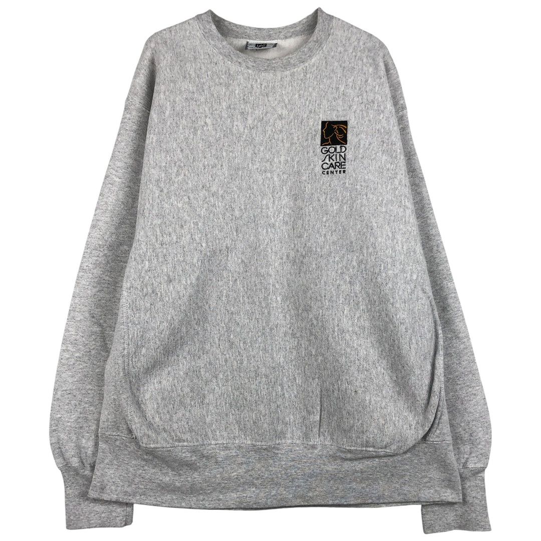 Vintage 90'S Lee CROSS GAIN sweatshirt, Made in USA, Men's XL cotton gray type Vintage Second Hand