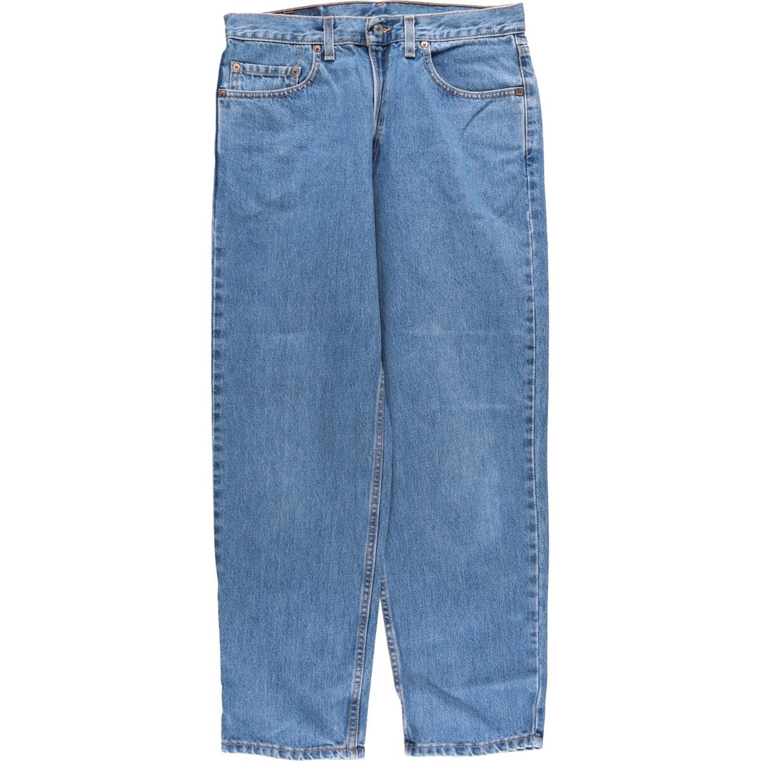 00'S Levi's 550 Relaxed Fit Tapered Denim Pants Made in USA Men's W33 cotton blue type Vintage Second Hand