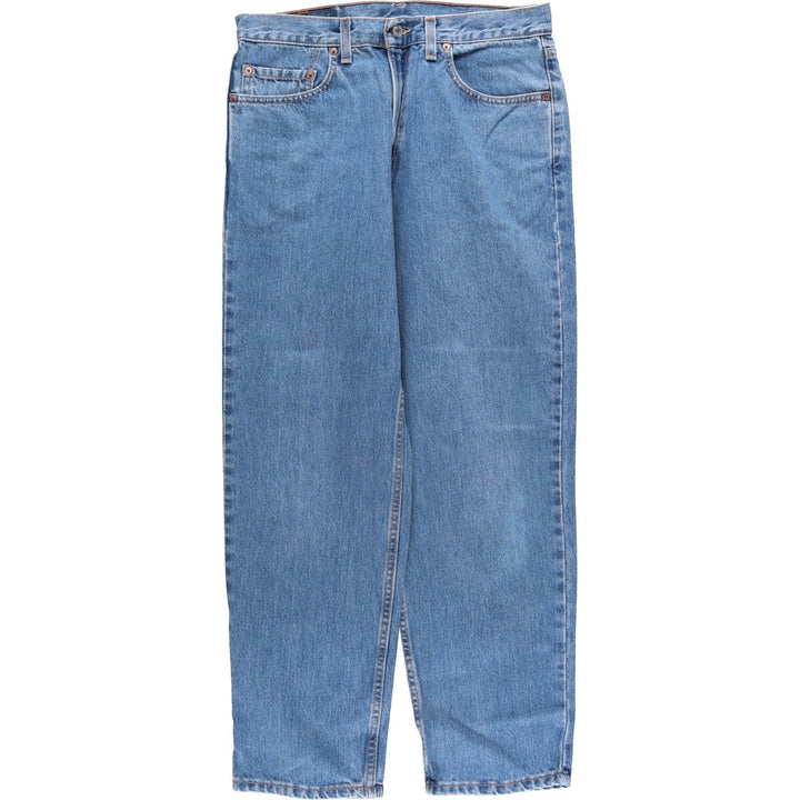 00'S Levi's 550 Relaxed Fit Tapered Denim Pants Made in USA Men's W33 cotton blue type Vintage Second Hand