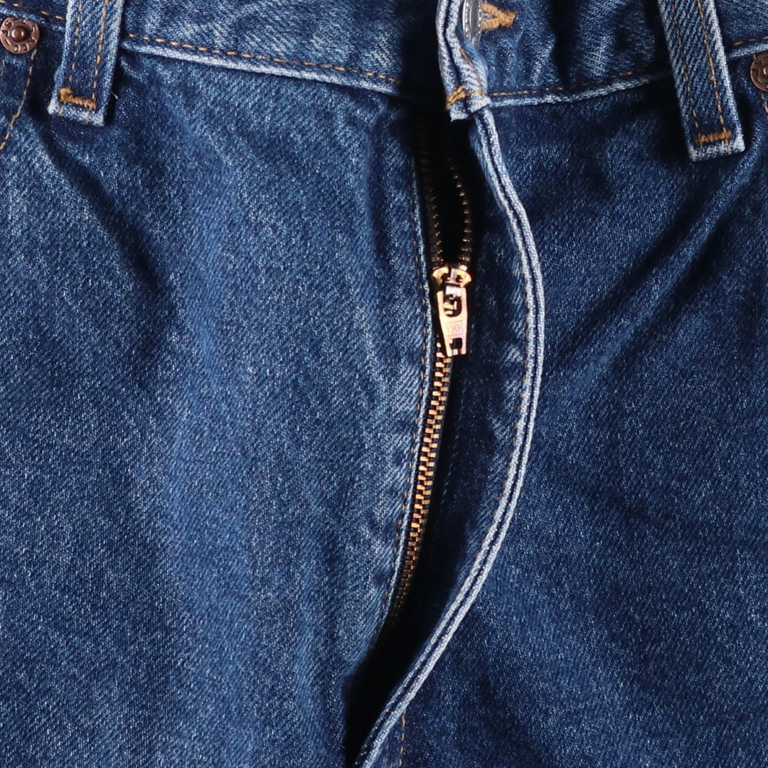 00'S Levi's 550 Relaxed Fit Tapered Leg Tapered Denim Pants Women's XL (w31) cotton blue type Vintage Second Hand