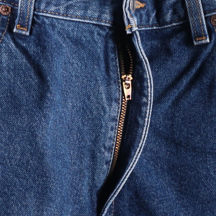 00'S Levi's 550 Relaxed Fit Tapered Leg Tapered Denim Pants Women's XL (w31) cotton blue type Vintage Second Hand
