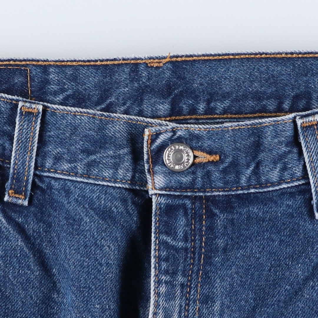 00'S Levi's 550 Relaxed Fit Tapered Leg Tapered Denim Pants Women's XL (w31) cotton blue type Vintage Second Hand