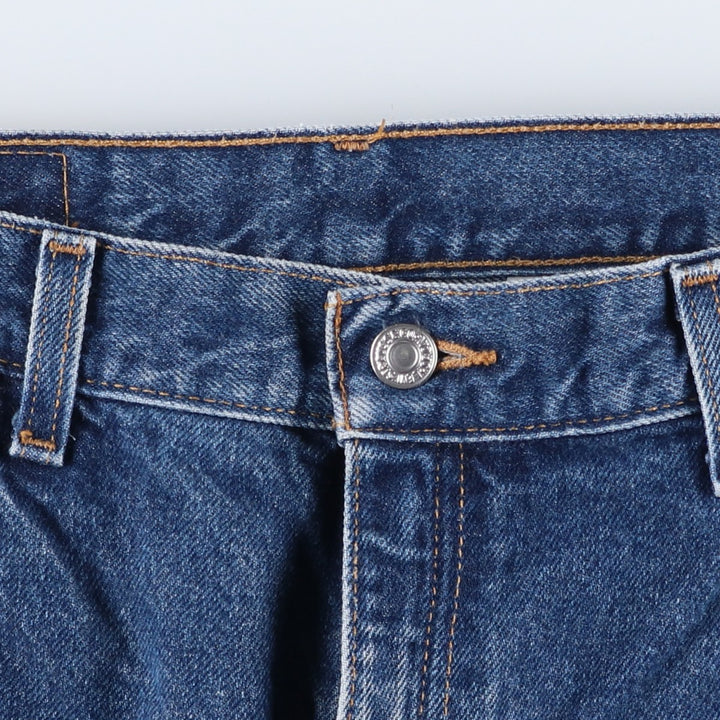 00'S Levi's 550 Relaxed Fit Tapered Leg Tapered Denim Pants Women's XL (w31) cotton blue type Vintage Second Hand