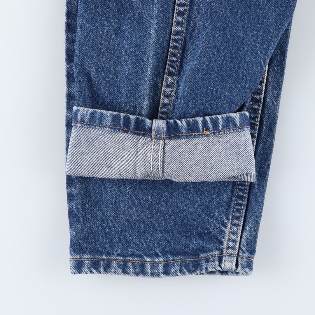 00'S Levi's 550 Relaxed Fit Tapered Leg Tapered Denim Pants Women's XL (w31) cotton blue type Vintage Second Hand