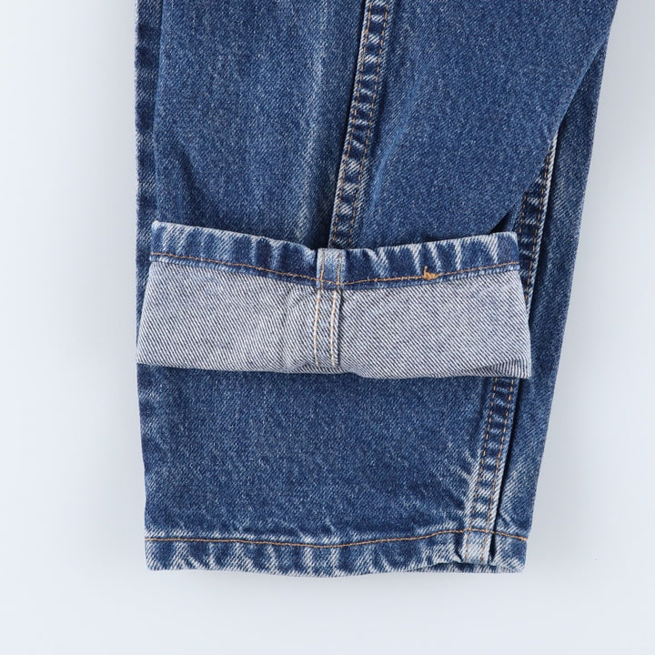 00'S Levi's 550 Relaxed Fit Tapered Leg Tapered Denim Pants Women's XL (w31) cotton blue type Vintage Second Hand