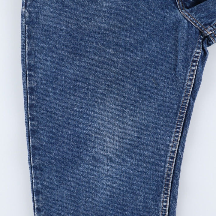 00'S Levi's 550 Relaxed Fit Tapered Leg Tapered Denim Pants Women's XL (w31) cotton blue type Vintage Second Hand
