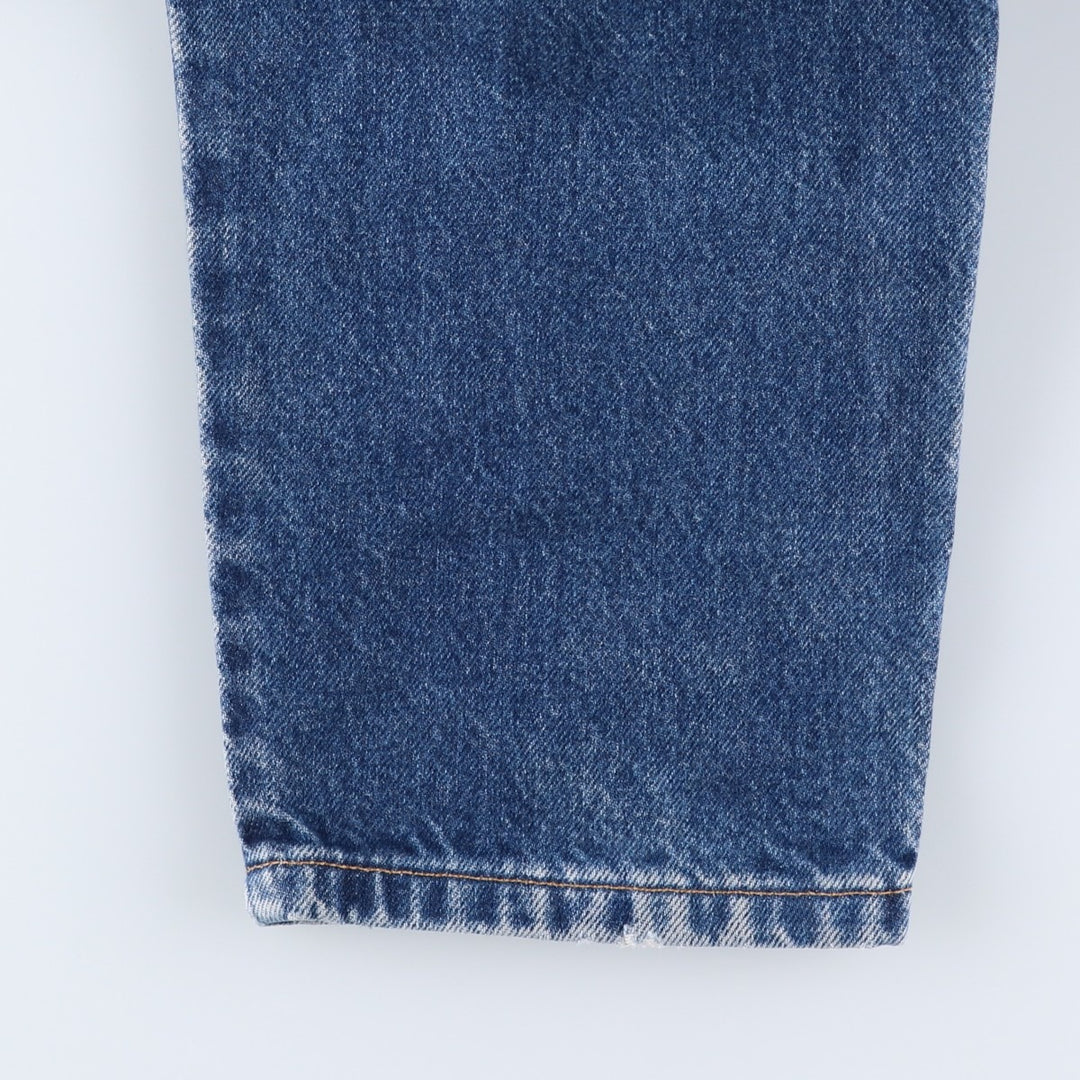 00'S Levi's 550 Relaxed Fit Tapered Leg Tapered Denim Pants Women's XL (w31) cotton blue type Vintage Second Hand
