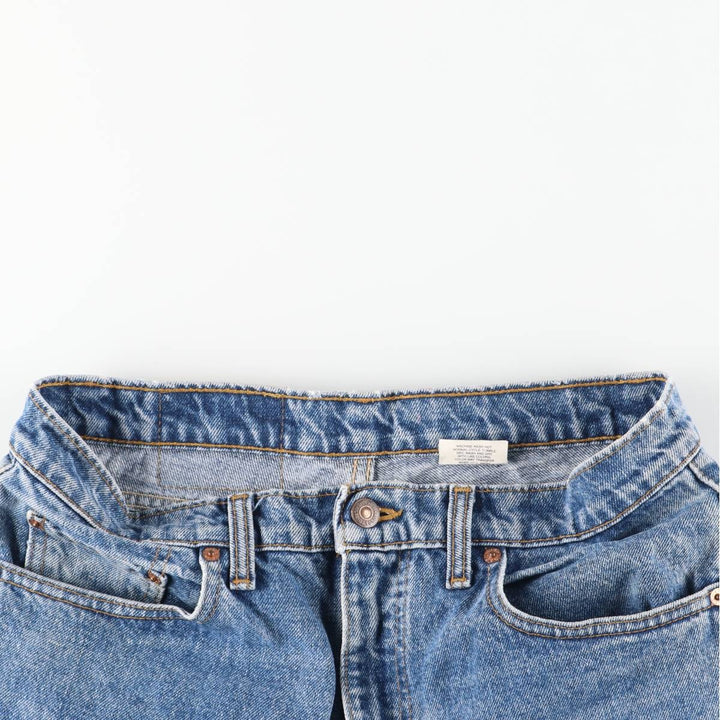 2000'S Levi's 550-4891 Tapered Denim Pants, Made in Canada, Men's Size W32 cotton Blue type light blue Vintage Second Hand