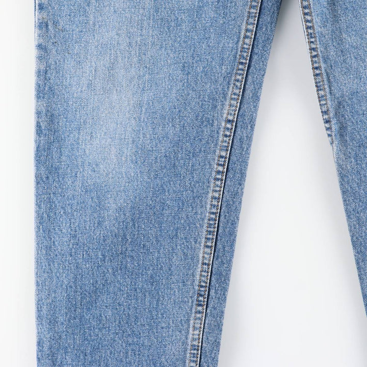 2000'S Levi's 550-4891 Tapered Denim Pants, Made in Canada, Men's Size W32 cotton Blue type light blue Vintage Second Hand
