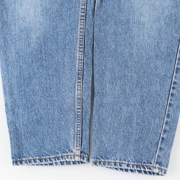 2000'S Levi's 550-4891 Tapered Denim Pants, Made in Canada, Men's Size W32 cotton Blue type light blue Vintage Second Hand