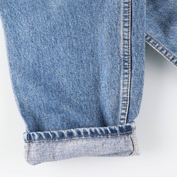 2000'S Levi's 550-4891 Tapered Denim Pants, Made in Canada, Men's Size W32 cotton Blue type light blue Vintage Second Hand