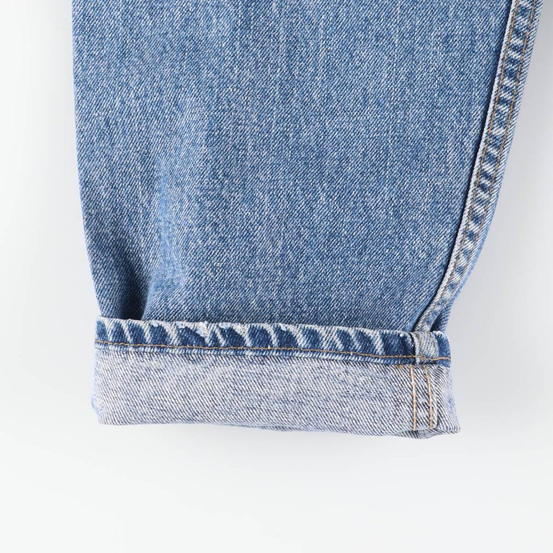 2000'S Levi's 550-4891 Tapered Denim Pants, Made in Canada, Men's Size W32 cotton Blue type light blue Vintage Second Hand