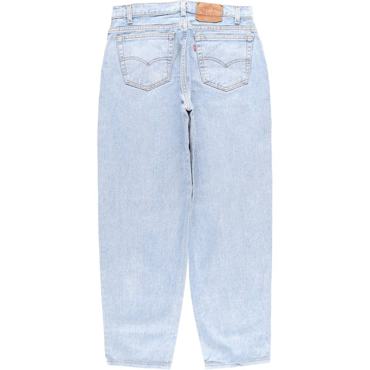 90s-00'S Levi's 00560-4834 Tapered Denim Pants, Made in USA, Men's Size 34, Vintage cotton blue type Vintage Second Hand