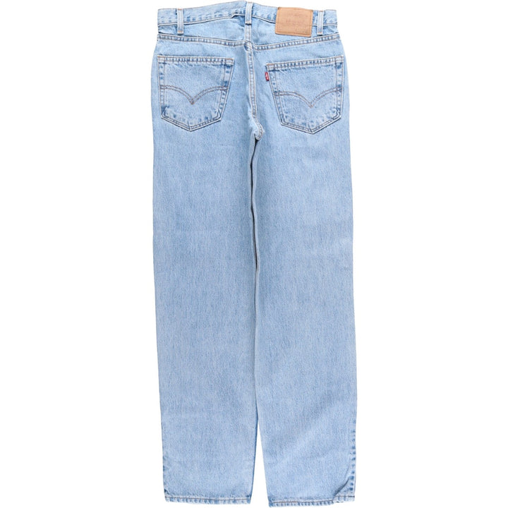 2000'S Levi's 00550-4834 Relaxed Fit Tapered Denim Pants, Made in USA, Sizes W32L32 (Men's Size 32) cotton blue type Vintage Second Hand