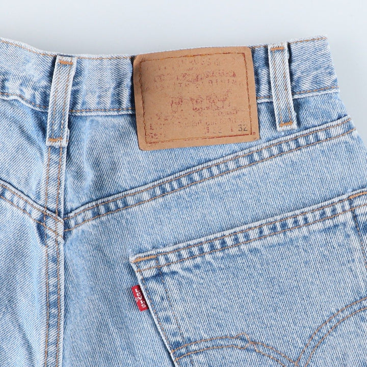 2000'S Levi's 00550-4834 Relaxed Fit Tapered Denim Pants, Made in USA, Sizes W32L32 (Men's Size 32) cotton blue type Vintage Second Hand