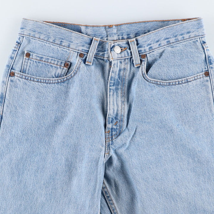 2000'S Levi's 00550-4834 Relaxed Fit Tapered Denim Pants, Made in USA, Sizes W32L32 (Men's Size 32) cotton blue type Vintage Second Hand