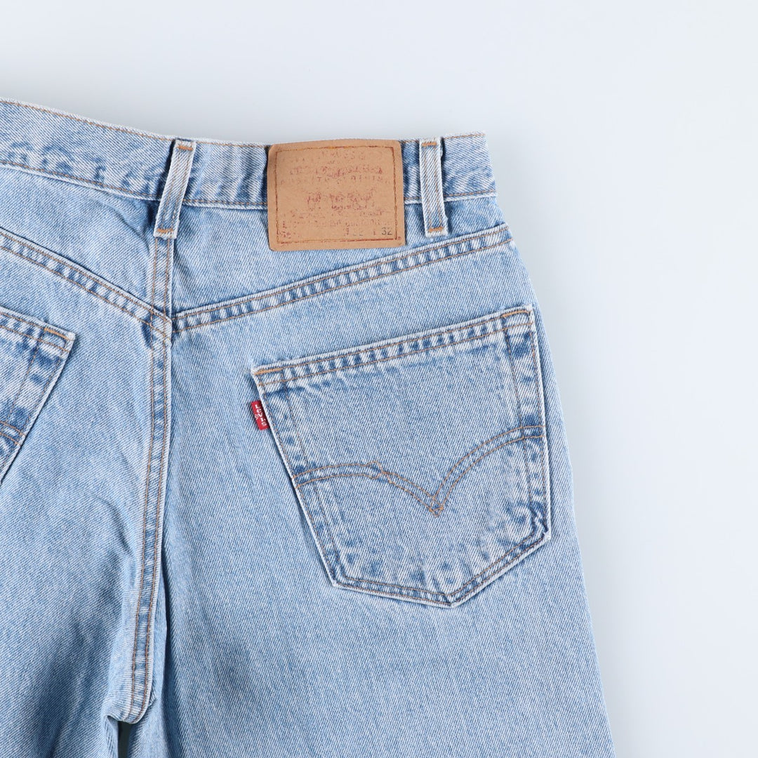 2000'S Levi's 00550-4834 Relaxed Fit Tapered Denim Pants, Made in USA, Sizes W32L32 (Men's Size 32) cotton blue type Vintage Second Hand