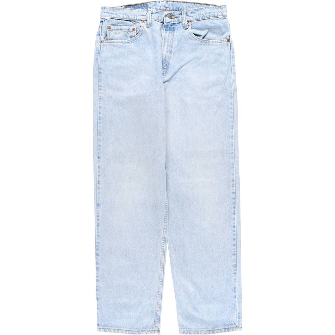 90'S Levi's 550 Relaxed Fit Tapered Denim Pants Made in USA Men's W32 Vintage cotton Blue type light blue Vintage Second Hand