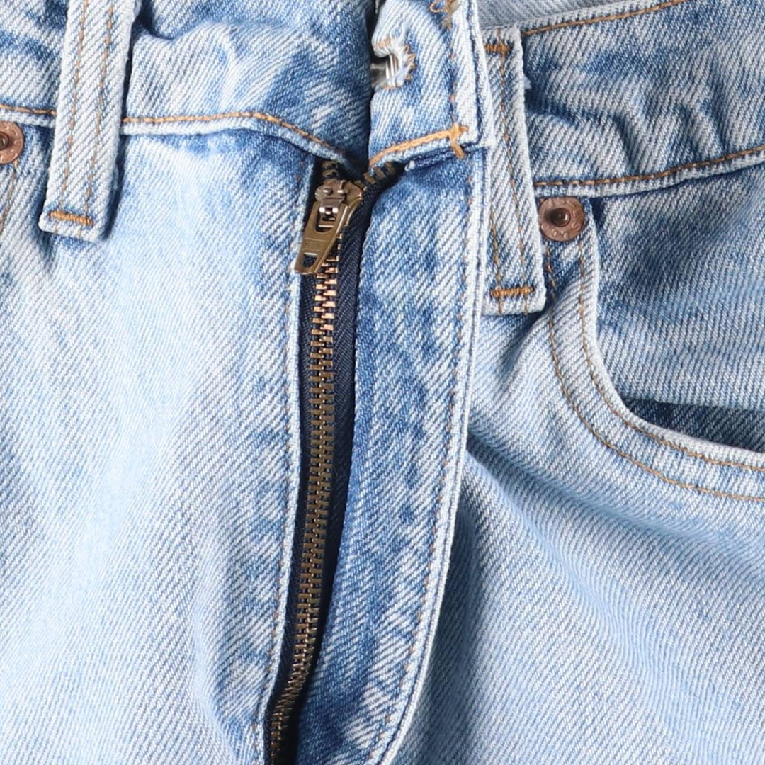 90'S Levi's 550 Relaxed Fit Tapered Denim Pants Made in USA Men's W32 Vintage cotton Blue type light blue Vintage Second Hand