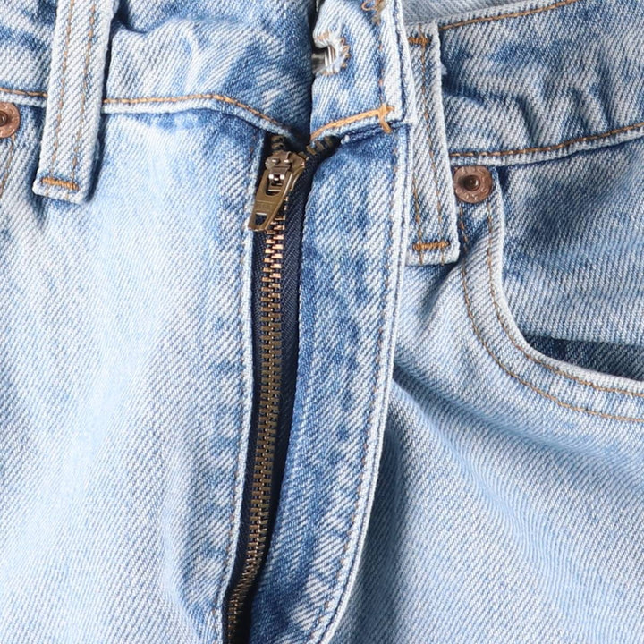 90'S Levi's 550 Relaxed Fit Tapered Denim Pants Made in USA Men's W32 Vintage cotton Blue type light blue Vintage Second Hand