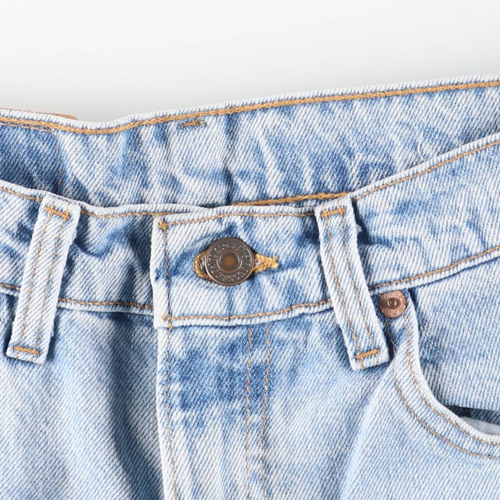 90'S Levi's 550 Relaxed Fit Tapered Denim Pants Made in USA Men's W32 Vintage cotton Blue type light blue Vintage Second Hand