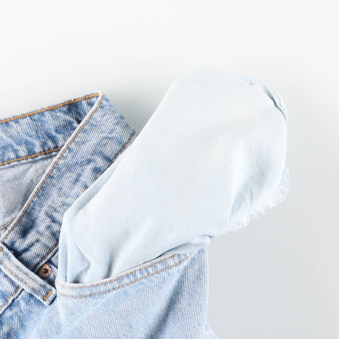 90'S Levi's 550 Relaxed Fit Tapered Denim Pants Made in USA Men's W32 Vintage cotton Blue type light blue Vintage Second Hand
