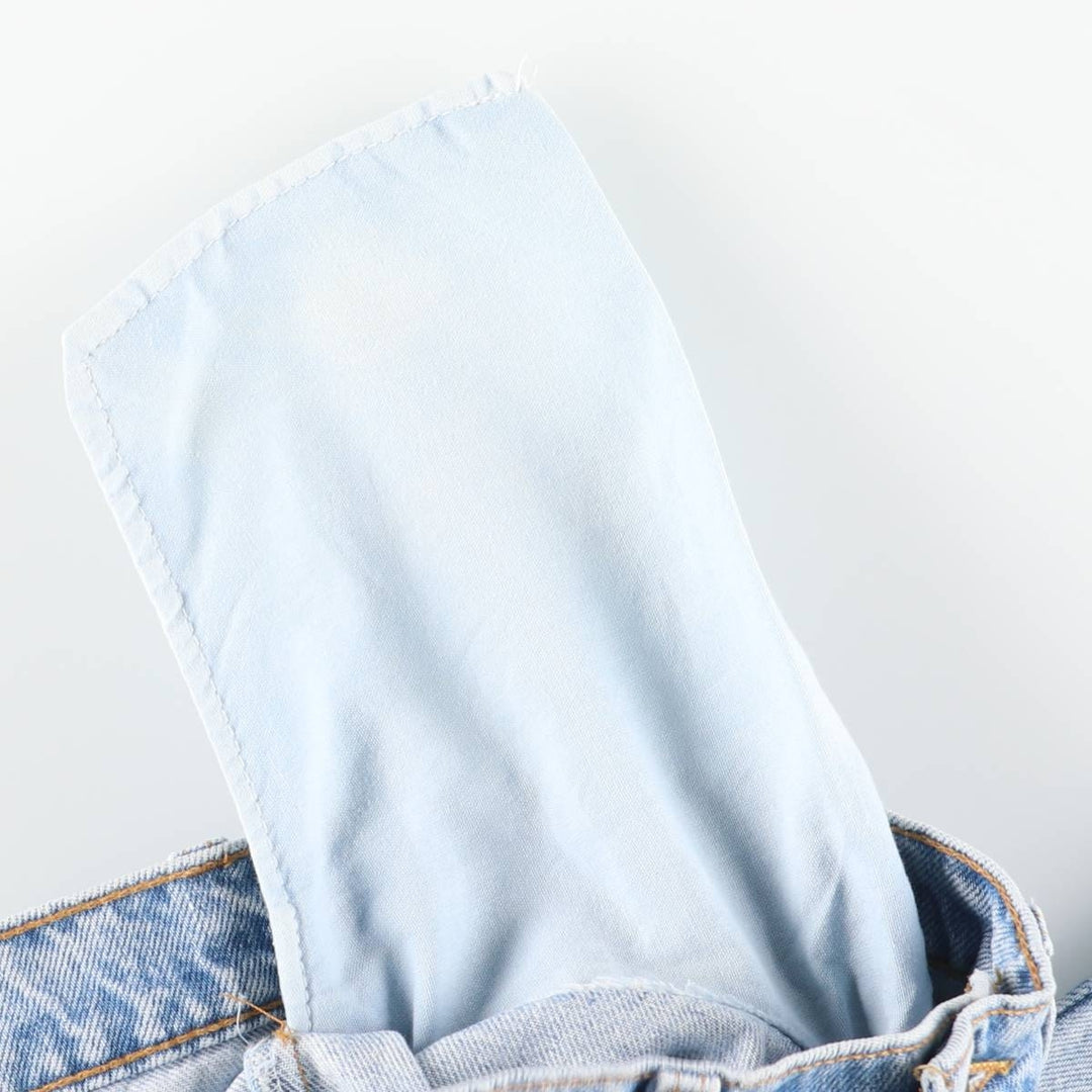 90'S Levi's 550 Relaxed Fit Tapered Denim Pants Made in USA Men's W32 Vintage cotton Blue type light blue Vintage Second Hand