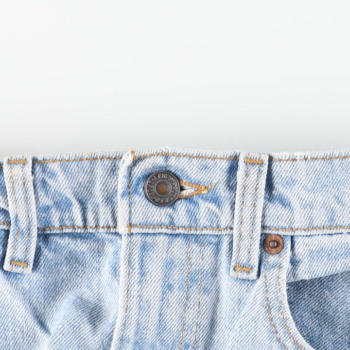 90'S Levi's 505-4834 Regular Fit Straight Leg Tapered Denim Pants, Made in USA, Men's Size 30, Vintage cotton blue type Vintage Second Hand