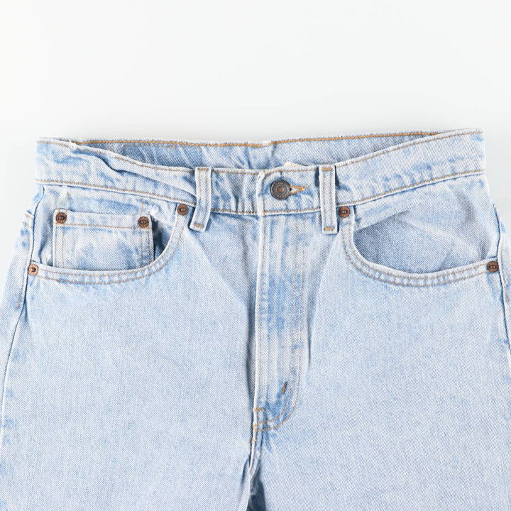 90'S Levi's 505-4834 Regular Fit Straight Leg Tapered Denim Pants, Made in USA, Men's Size 30, Vintage cotton blue type Vintage Second Hand