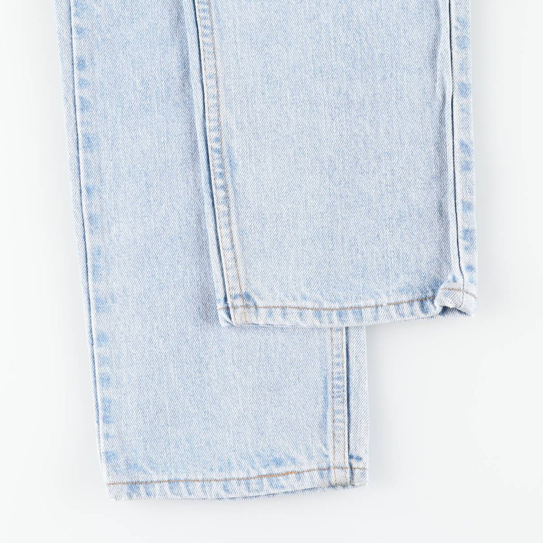 90'S Levi's 505-4834 Regular Fit Straight Leg Tapered Denim Pants, Made in USA, Men's Size 30, Vintage cotton blue type Vintage Second Hand