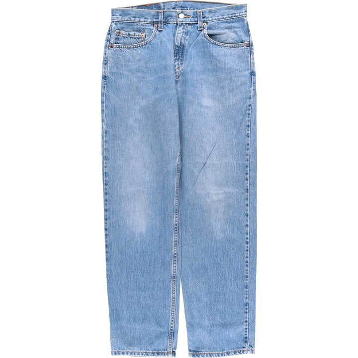 00'S Levi's 550 Relaxed Fit Tapered Denim Pants Men's W33 cotton blue type Vintage Second Hand