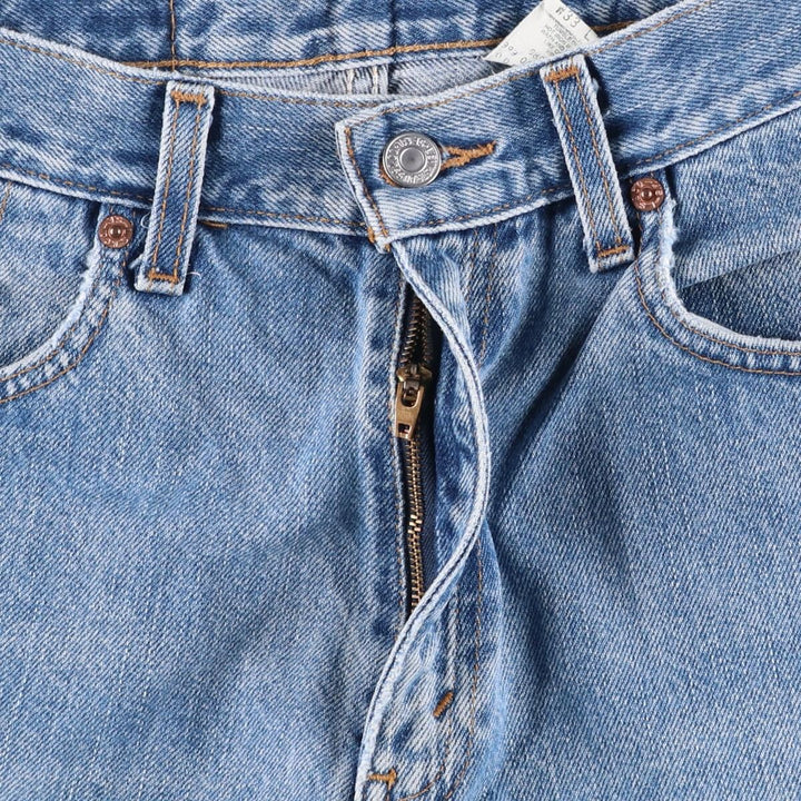 00'S Levi's 550 Relaxed Fit Tapered Denim Pants Men's W33 cotton blue type Vintage Second Hand