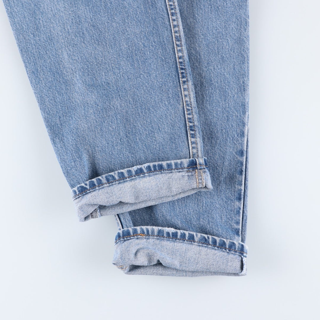 00'S Levi's 550 Relaxed Fit Tapered Denim Pants Men's W33 cotton blue type Vintage Second Hand