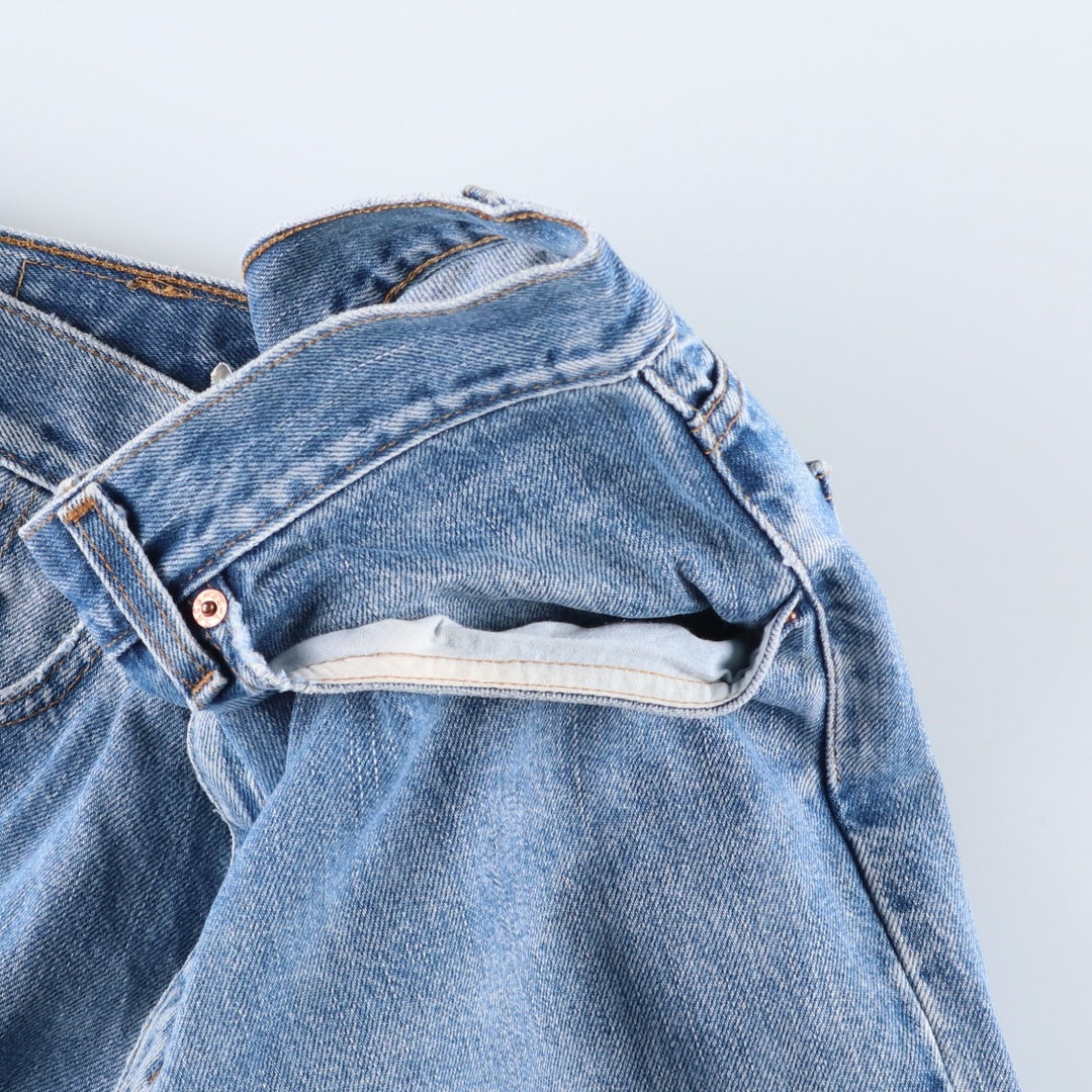 00'S Levi's 550 Relaxed Fit Tapered Denim Pants Men's W33 cotton blue type Vintage Second Hand