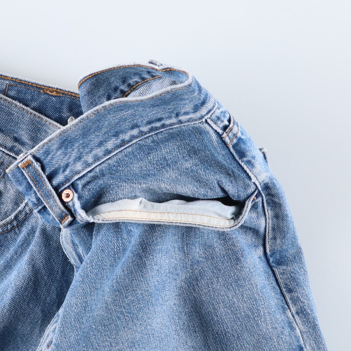 00'S Levi's 550 Relaxed Fit Tapered Denim Pants Men's W33 cotton blue type Vintage Second Hand