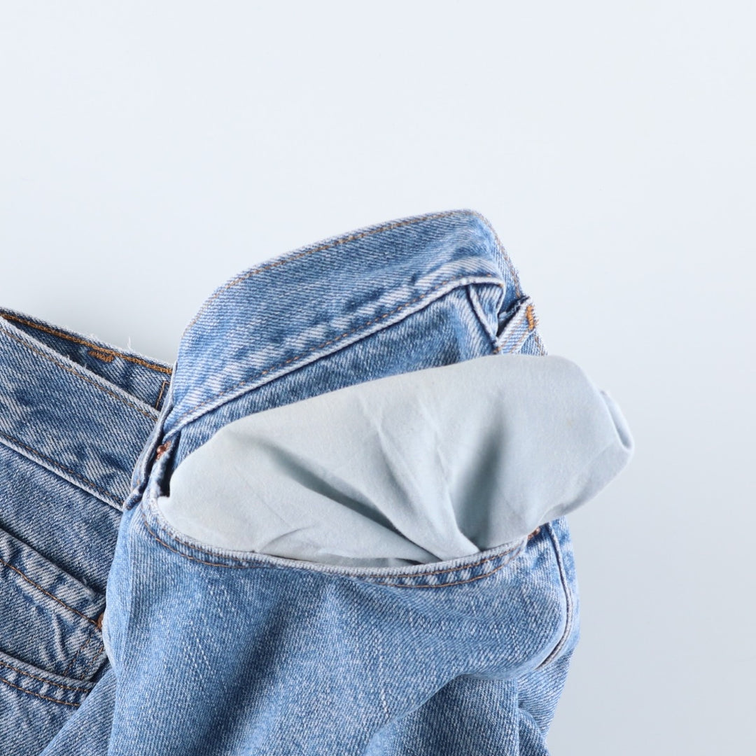 00'S Levi's 550 Relaxed Fit Tapered Denim Pants Men's W33 cotton blue type Vintage Second Hand