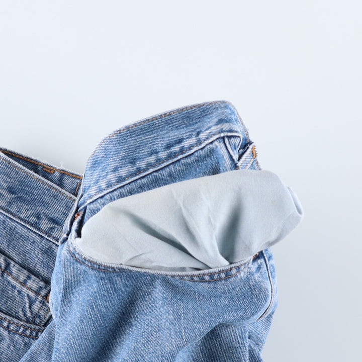 00'S Levi's 550 Relaxed Fit Tapered Denim Pants Men's W33 cotton blue type Vintage Second Hand