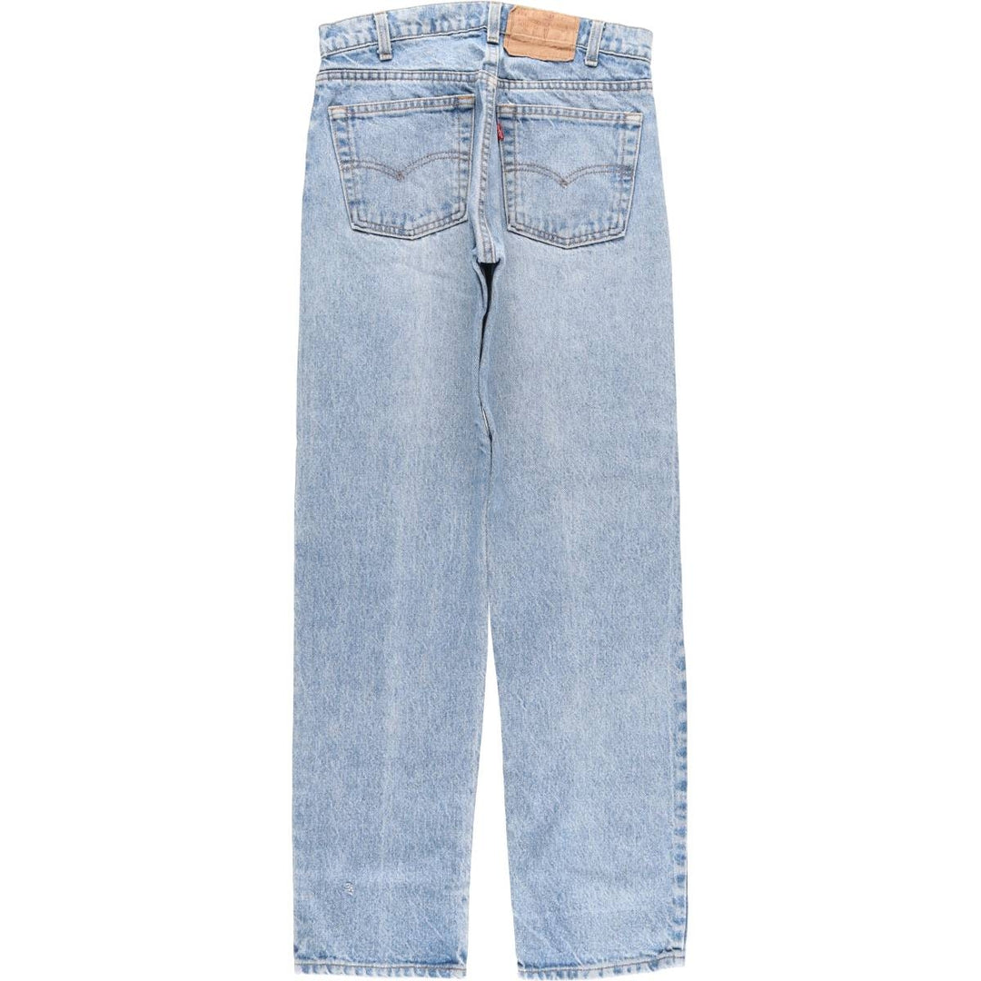 90s-00'S Vintage Levi's 505-0213 Tapered Denim Pants, Made in USA, Men's Size W29 cotton blue type Vintage Second Hand