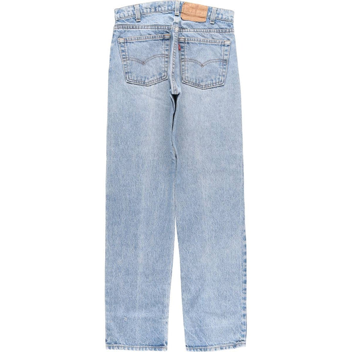 90s-00'S Vintage Levi's 505-0213 Tapered Denim Pants, Made in USA, Men's Size W29 cotton blue type Vintage Second Hand