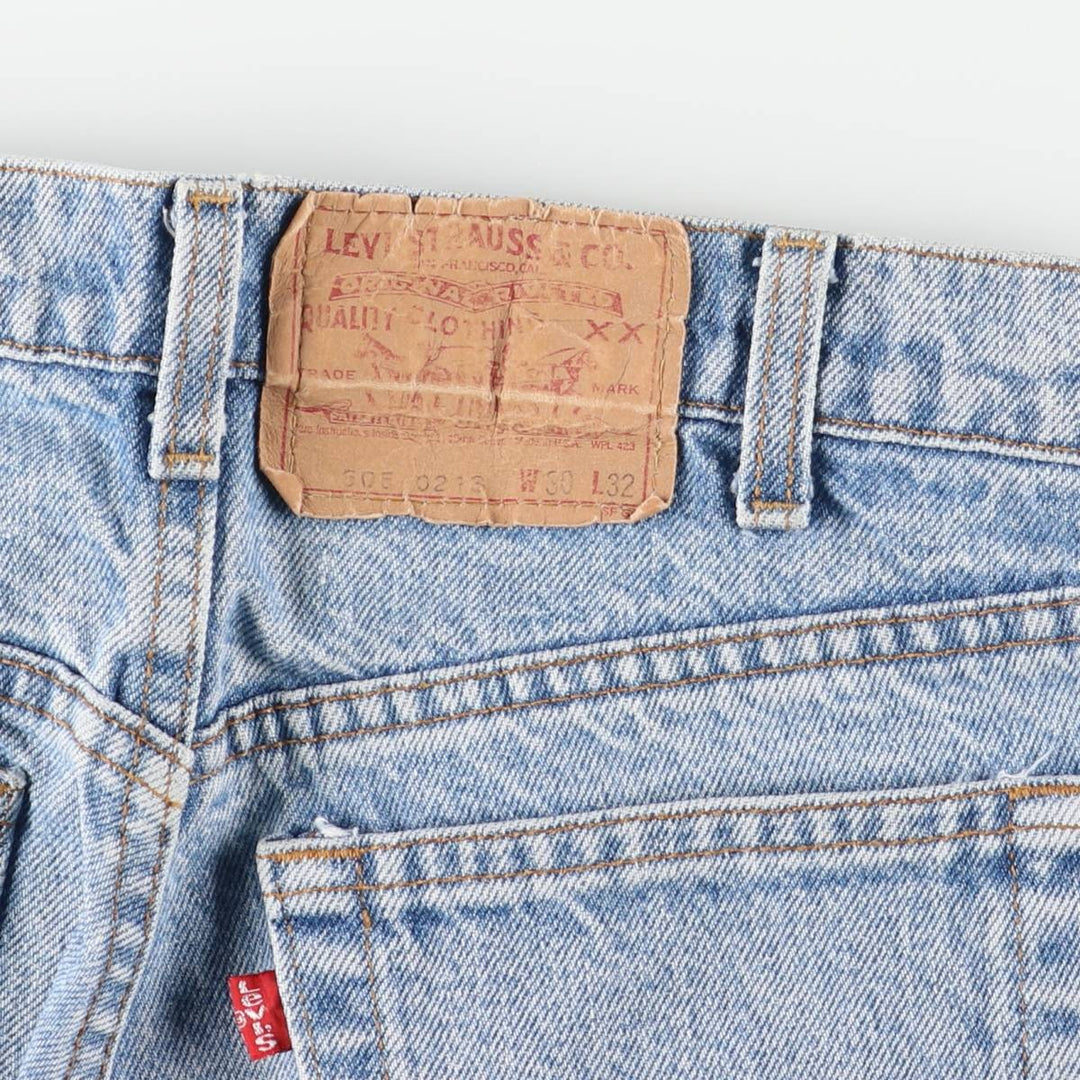 90s-00'S Vintage Levi's 505-0213 Tapered Denim Pants, Made in USA, Men's Size W29 cotton blue type Vintage Second Hand