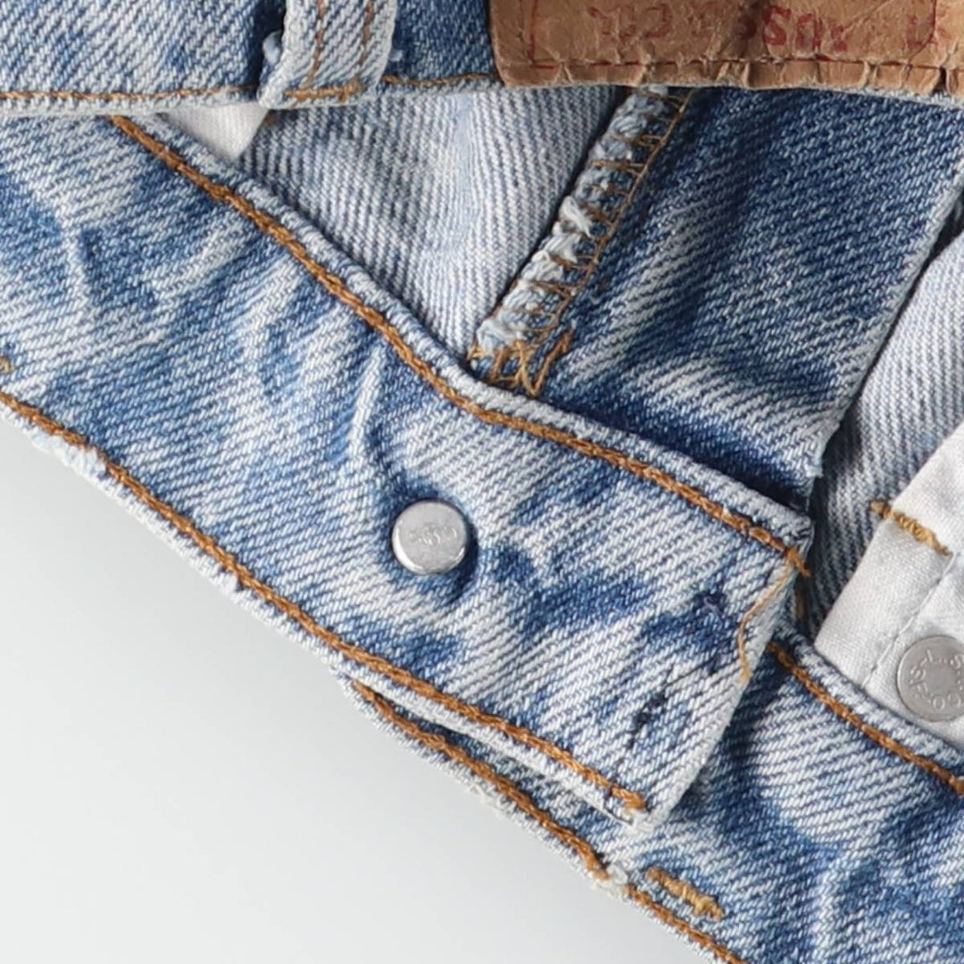 90s-00'S Vintage Levi's 505-0213 Tapered Denim Pants, Made in USA, Men's Size W29 cotton blue type Vintage Second Hand