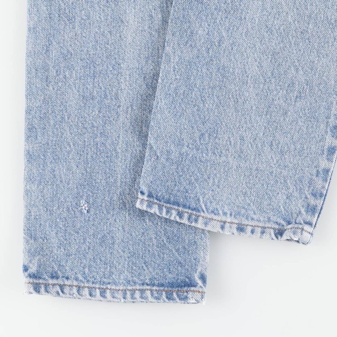 90s-00'S Vintage Levi's 505-0213 Tapered Denim Pants, Made in USA, Men's Size W29 cotton blue type Vintage Second Hand