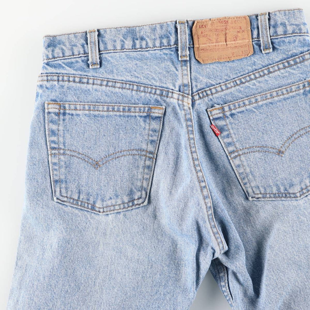 90s-00'S Vintage Levi's 505-0213 Tapered Denim Pants, Made in USA, Men's Size W29 cotton blue type Vintage Second Hand