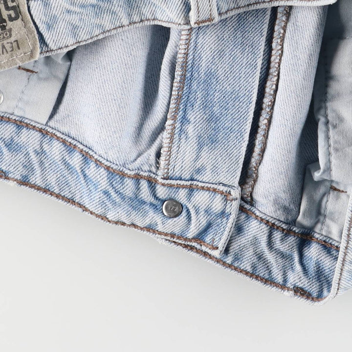 90'S Levi's Silver Tab Relaxed Denim Shorts, Men's, Size 34, Vintage cotton Blue type light blue Vintage Second Hand