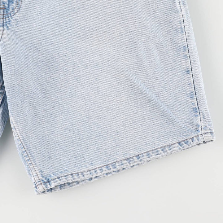 90'S Levi's Silver Tab Relaxed Denim Shorts, Men's, Size 34, Vintage cotton Blue type light blue Vintage Second Hand
