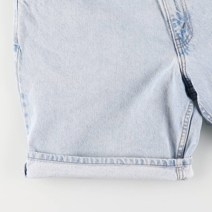 90'S Levi's Silver Tab Relaxed Denim Shorts, Men's, Size 34, Vintage cotton Blue type light blue Vintage Second Hand