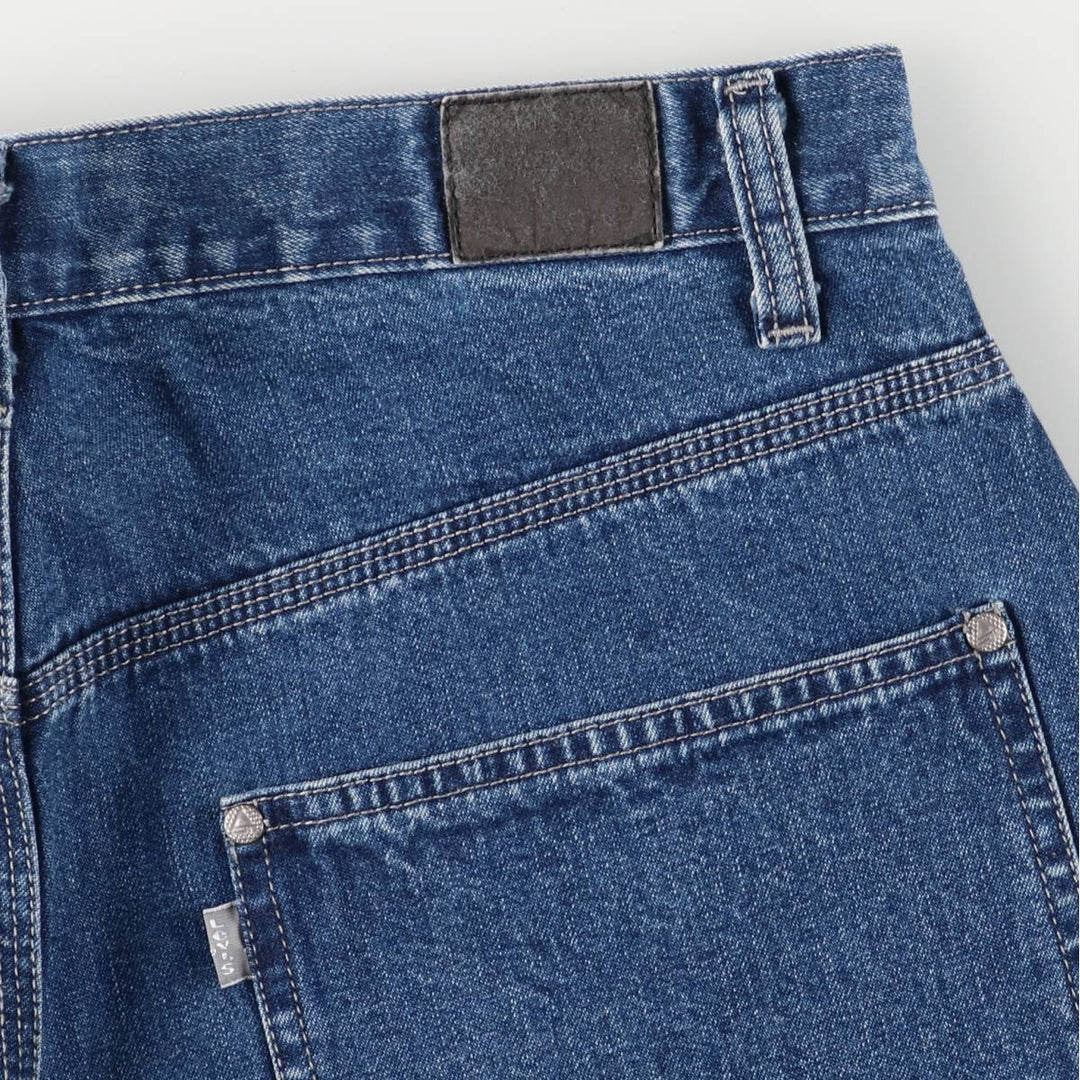 90'S Levi's Silver Tab Denim Painter Shorts, Men's, Size W34, Vintage cotton blue type Vintage Second Hand